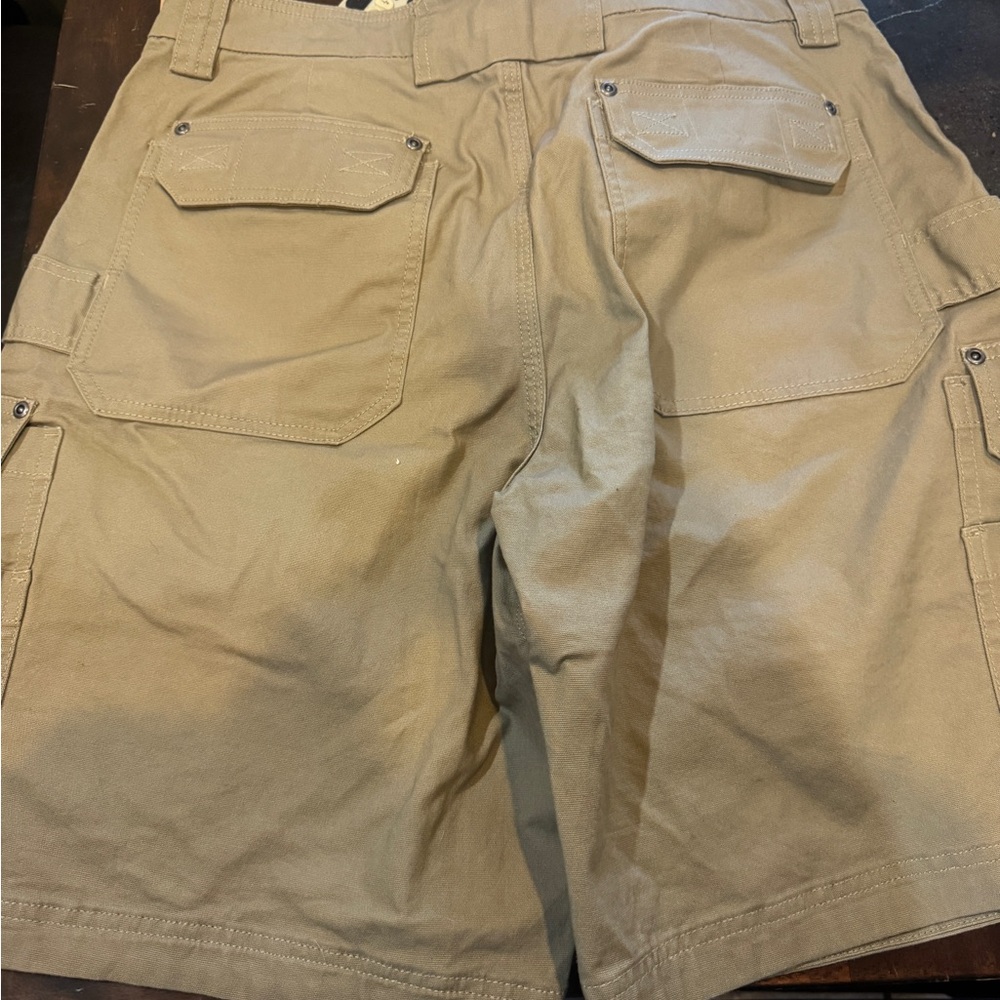 Duluth Trading Co Tan Cargo Shorts - Picture 7 of 7